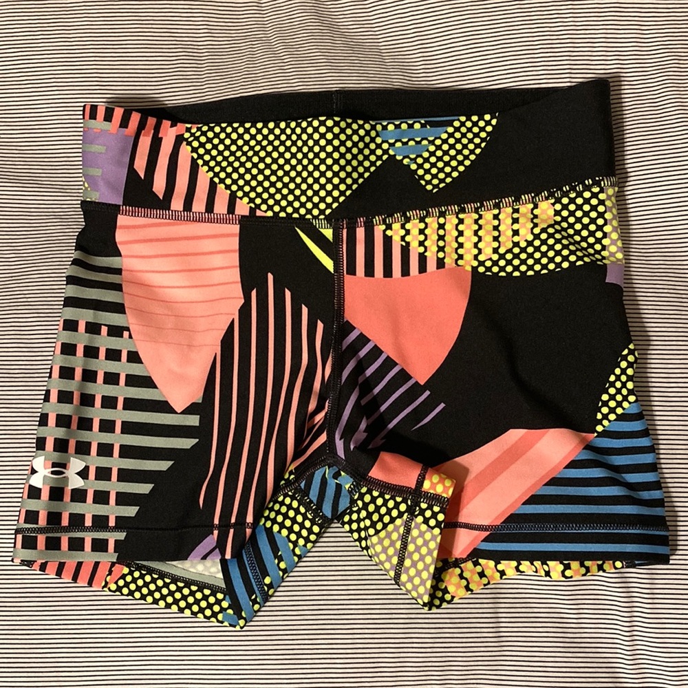 Under armour spandex shorts